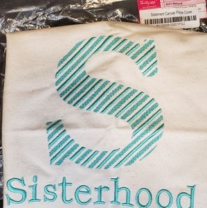 Thirty One Statement Canvas Pillow Cover